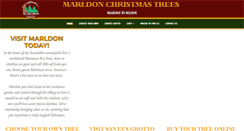 Desktop Screenshot of marldonchristmastrees.co.uk